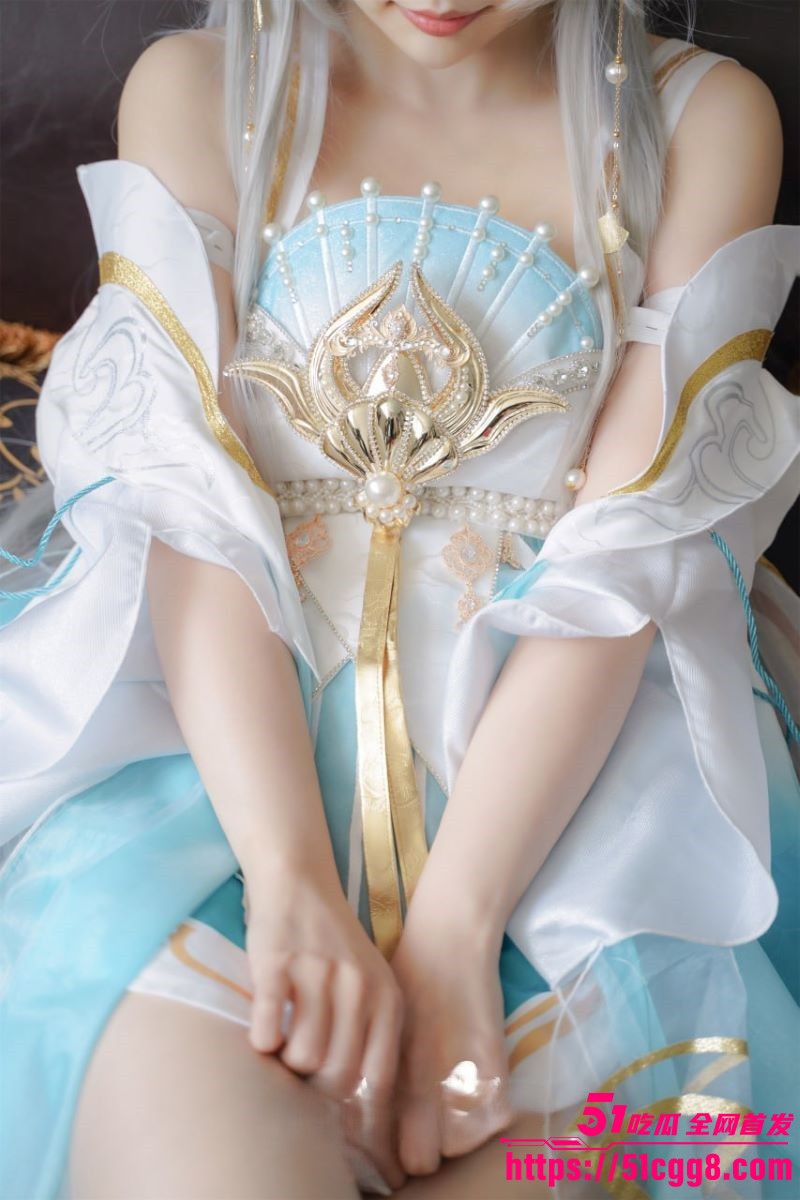 极品福利姬铃木美咲COS幻纱之灵·西施新作 3