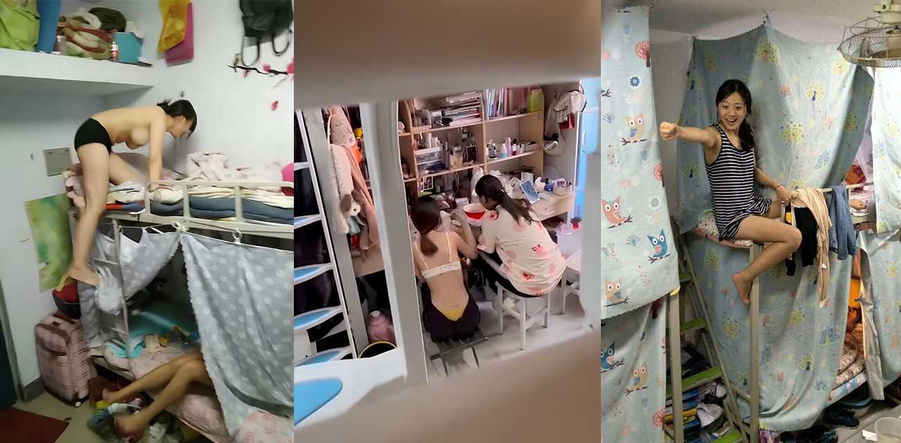 女大学生偷拍舍友浴后私密视频流出 第一视角紧张刺激 浴室白嫩娇躯全裸露出 画面香艳无比！