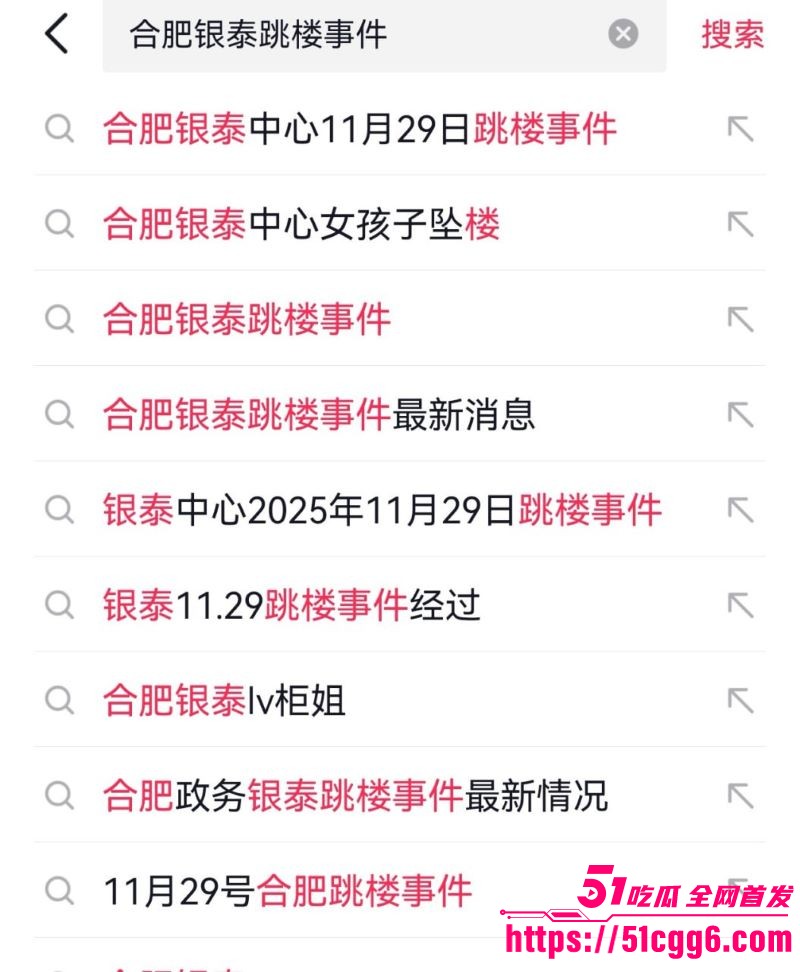 合肥银泰中心女孩坠楼事件 9