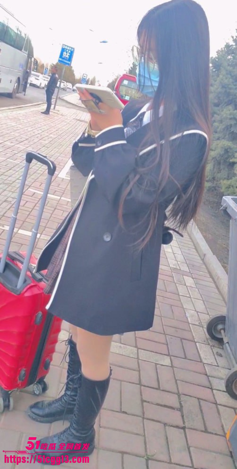 黑龙江变态男街头露出打飞机06