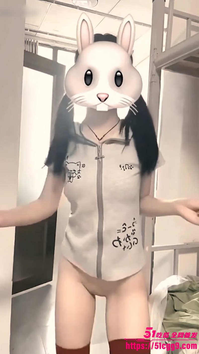 抖音双马尾萝莉小喵朵朵宿舍裸舞合集 6