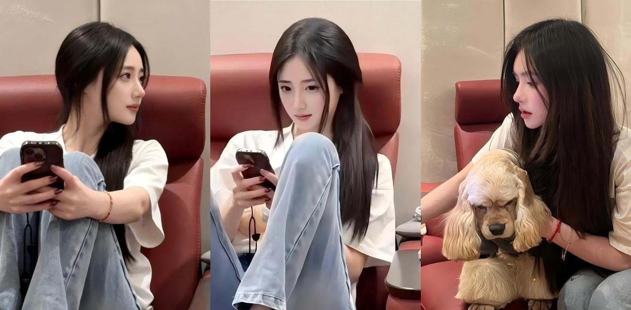 抖音爆火白衬衫牛仔裤女孩 真实身份竟为高端外围 白月光的杀伤力实在太大 绝美侧颜令无数网友陷入疯狂！