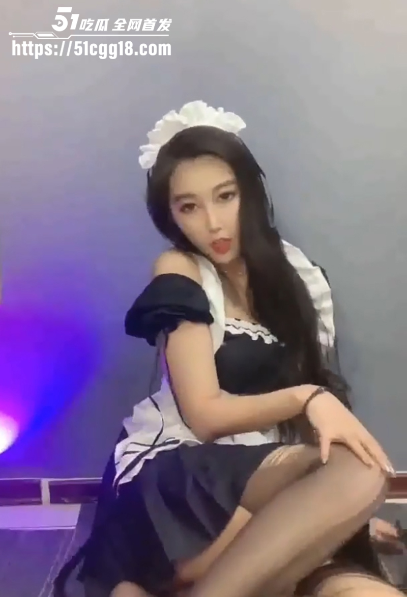 快手网红舞魅程美美女仆装黑丝骚舞视频流出6拷贝