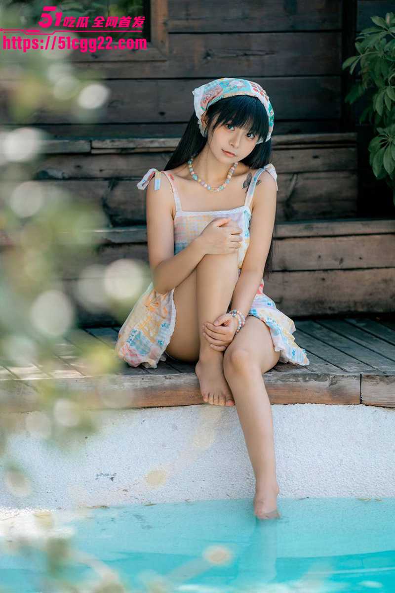 高颜值女神花音栗子夏日记忆写真03