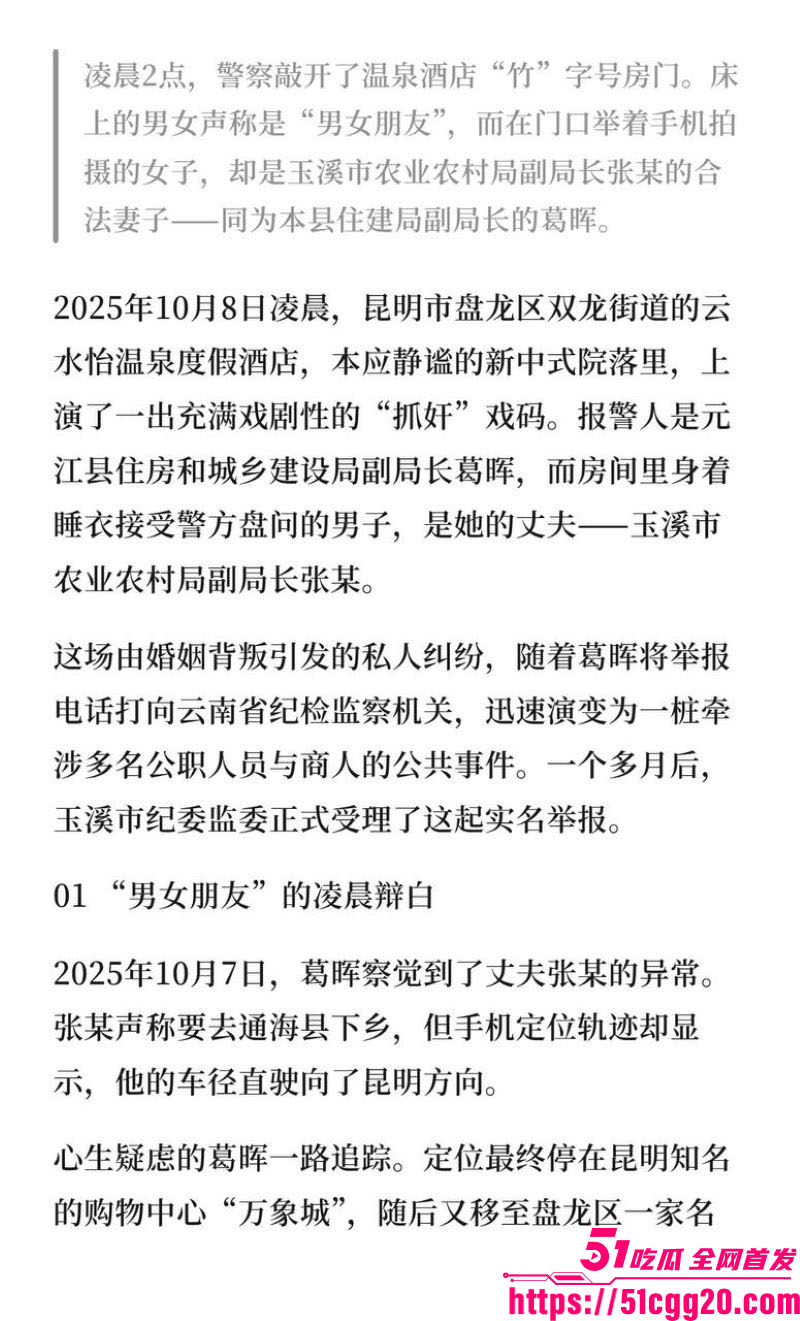 云南玉溪农业局副局长张颖婚内偷腥被妻子实名举报 25