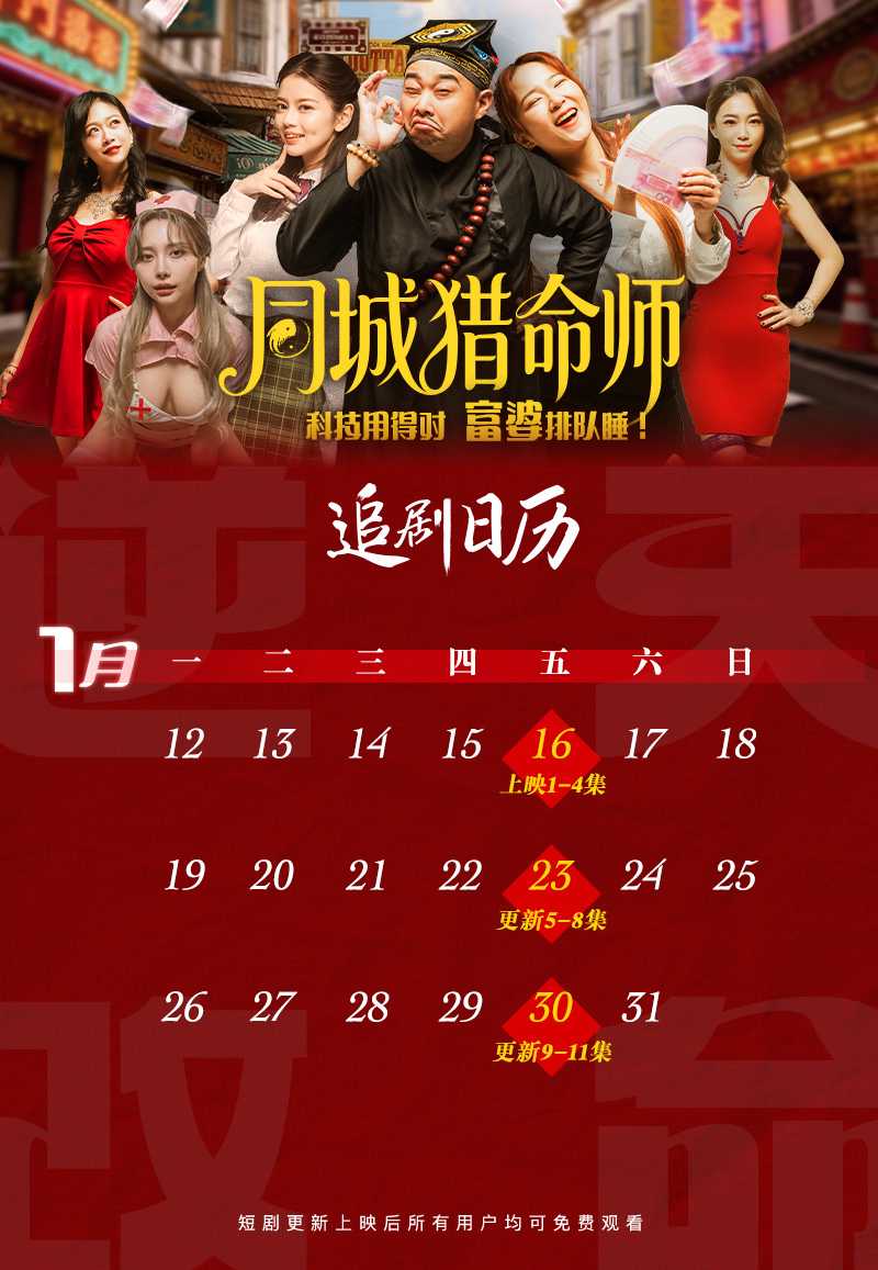 成人短剧《同城猎命师》全新演绎带你走进AI来袭的霸道爽剧梦 5～8集已更新！