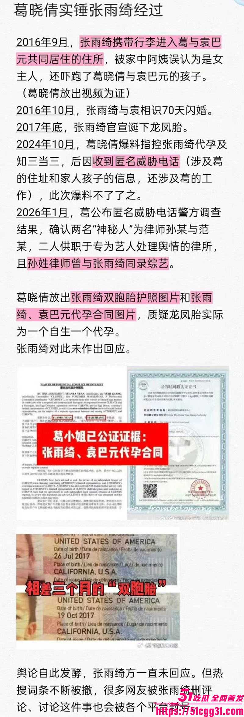 张雨绮代孕丑闻登热搜 13