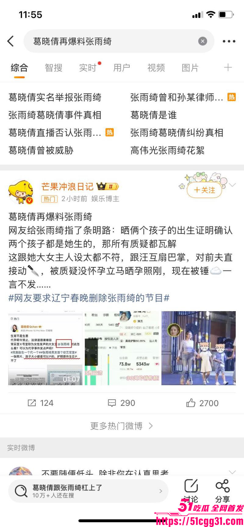 张雨绮代孕丑闻登热搜 27