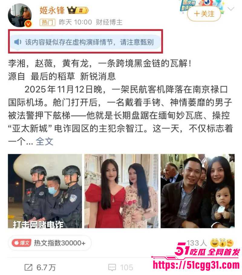 东南亚诈骗园区赵薇李湘洗钱事件019
