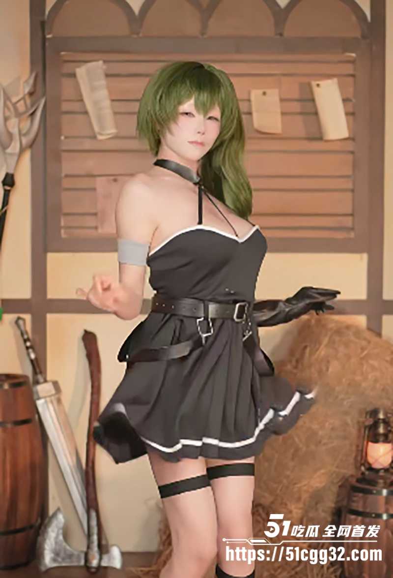 福利姬咬一口兔娘ovo黏黏团子兔COS葬送的芙莉莲尤贝尔露出视频流出8拷贝