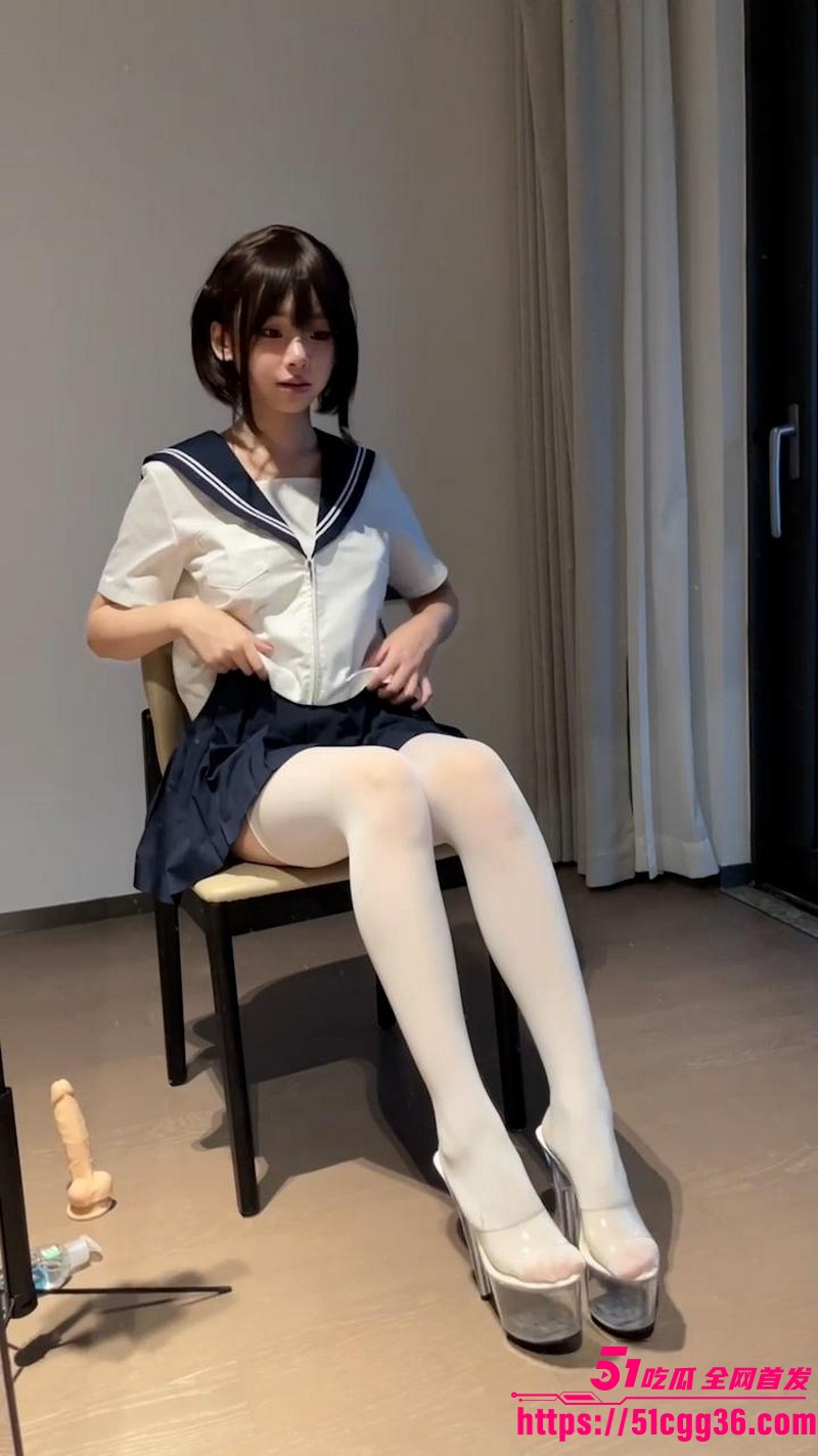 顶级白虎萝莉 悠宝三岁 首次露脸JK足交 小豆豆幻想被指奸喷淫水 白虎嫩穴对镜足交假屌！
