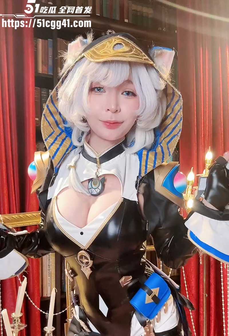 日本巨乳福利姬UmekoJ最新COS埃及猫娘视频流出5拷贝