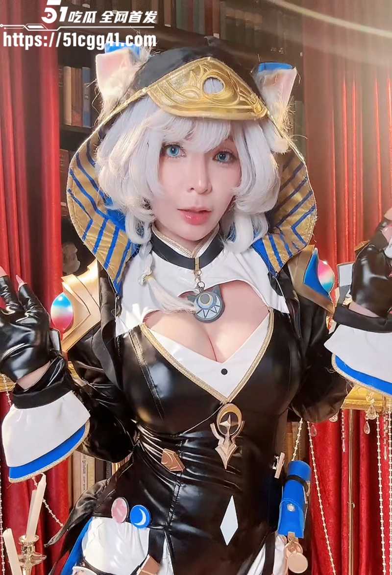 日本巨乳福利姬UmekoJ最新COS埃及猫娘视频流出6拷贝