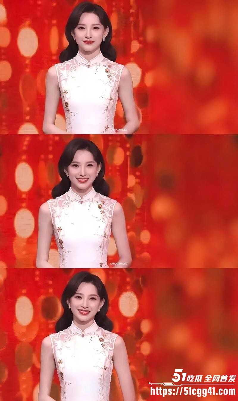 春晚女主持人马凡舒AI脱衣视频08