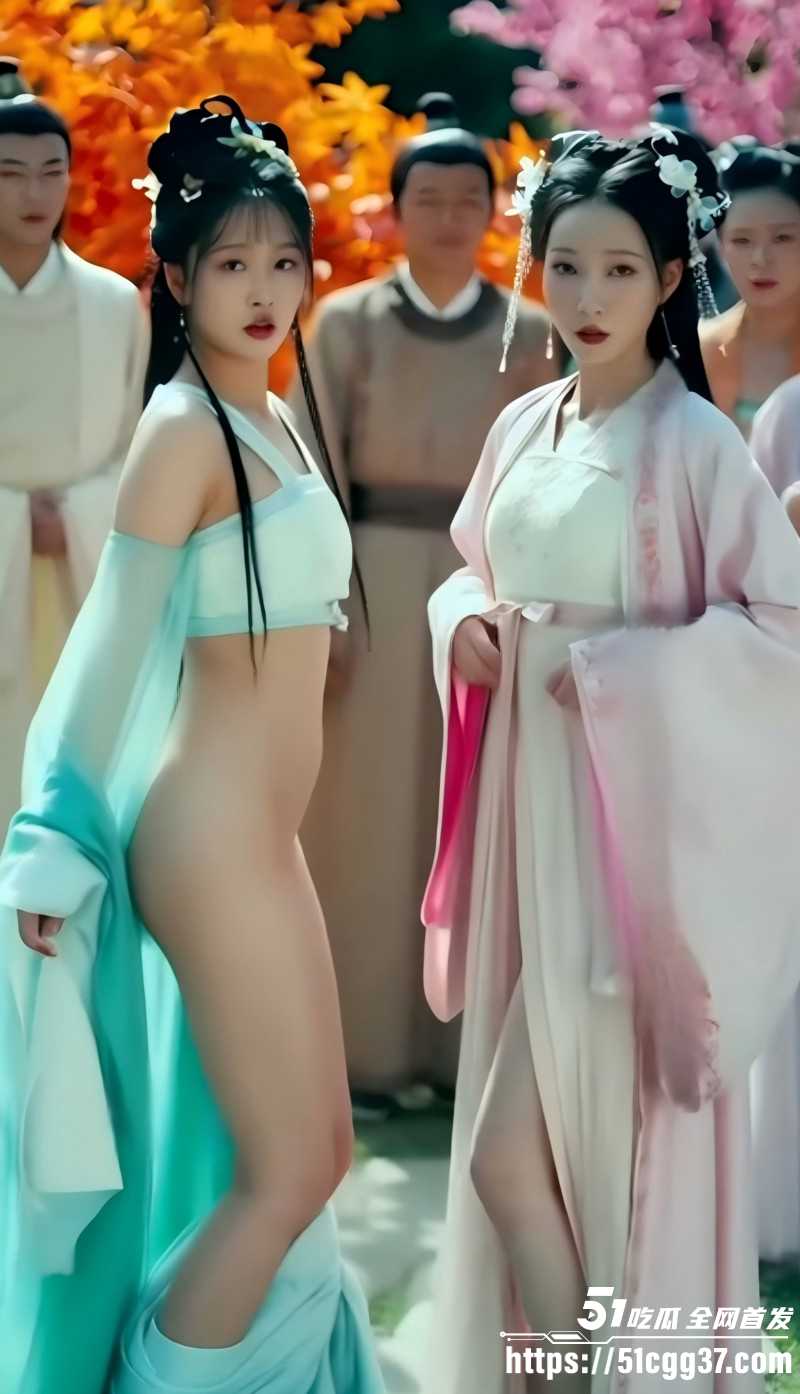 AI推演古装短剧 从赘婿到宠臣 荧幕女神丝滑脱衣 上演激情乱交 画面香艳撸点满满！