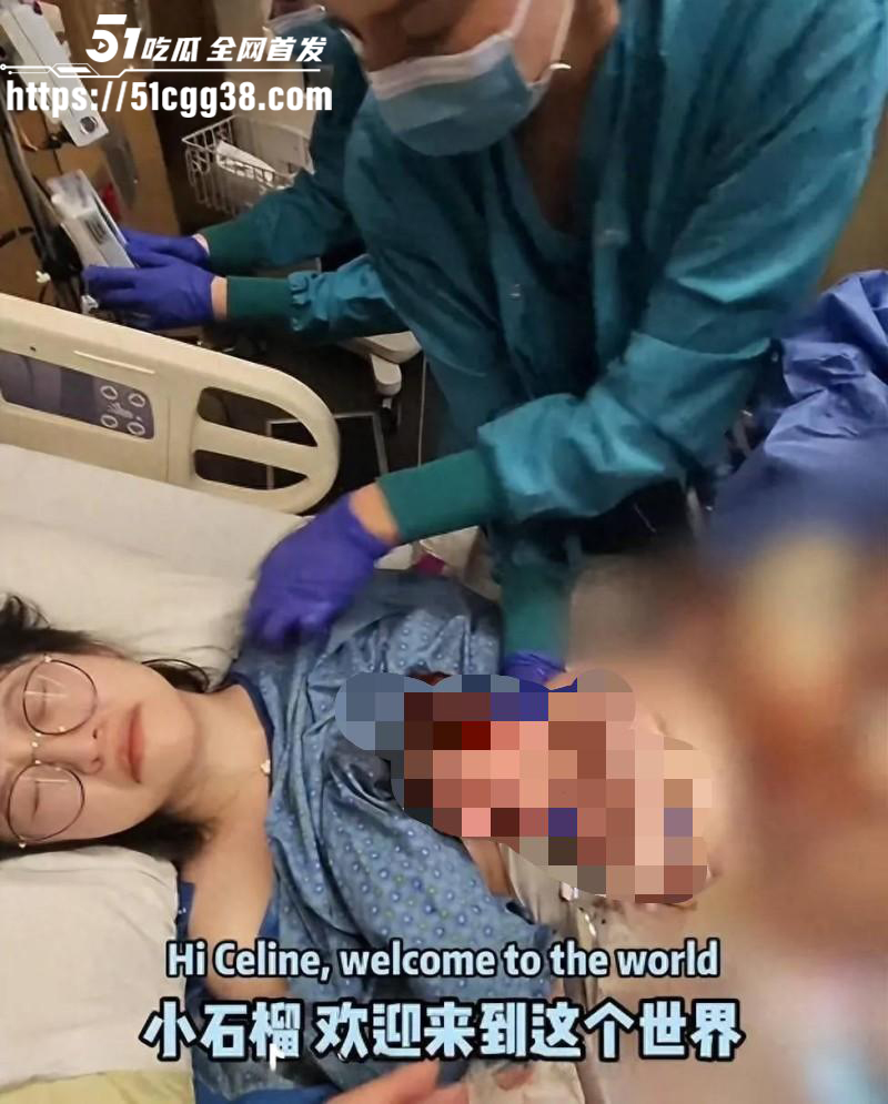 抖音网红保罗在美国直播妻子分娩010