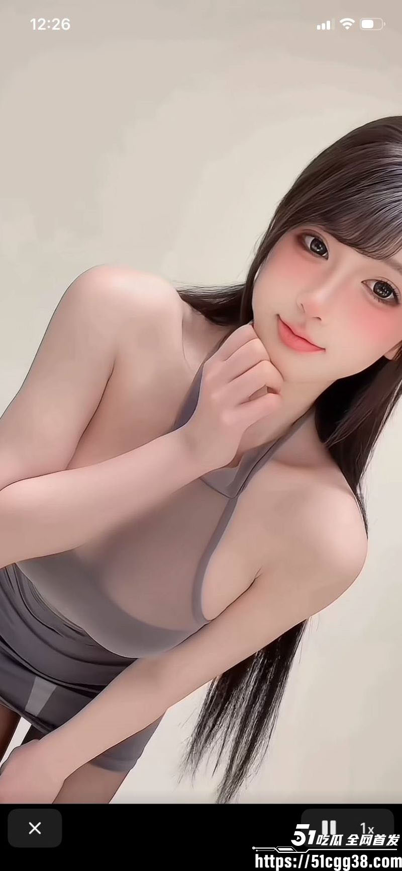 抖音晴儿姐姐很忙的情趣装骚舞流出 4
