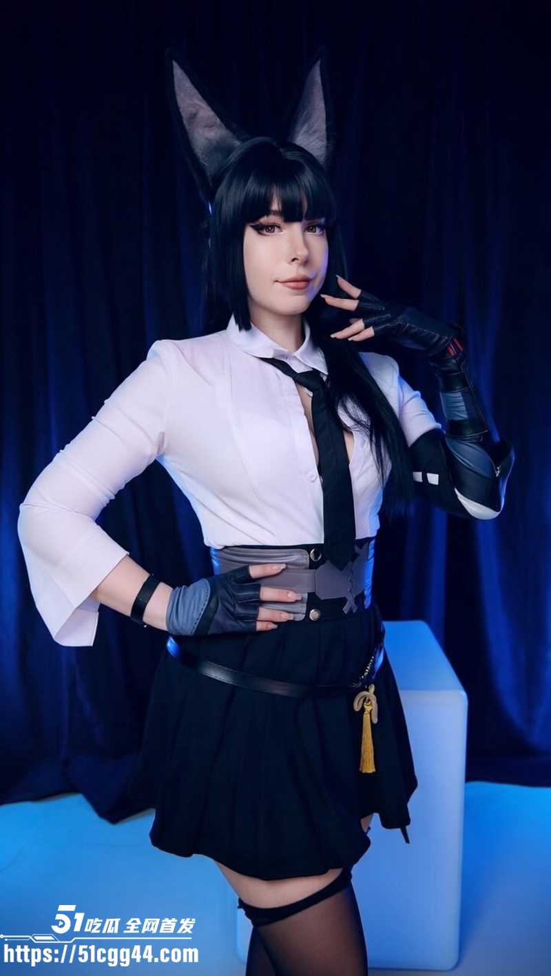 欧美网黄 MollyRedWolf COS星见雅 深喉侍奉大屌 巨乳白虎遭后入内射 粉穴浓精满溢！
