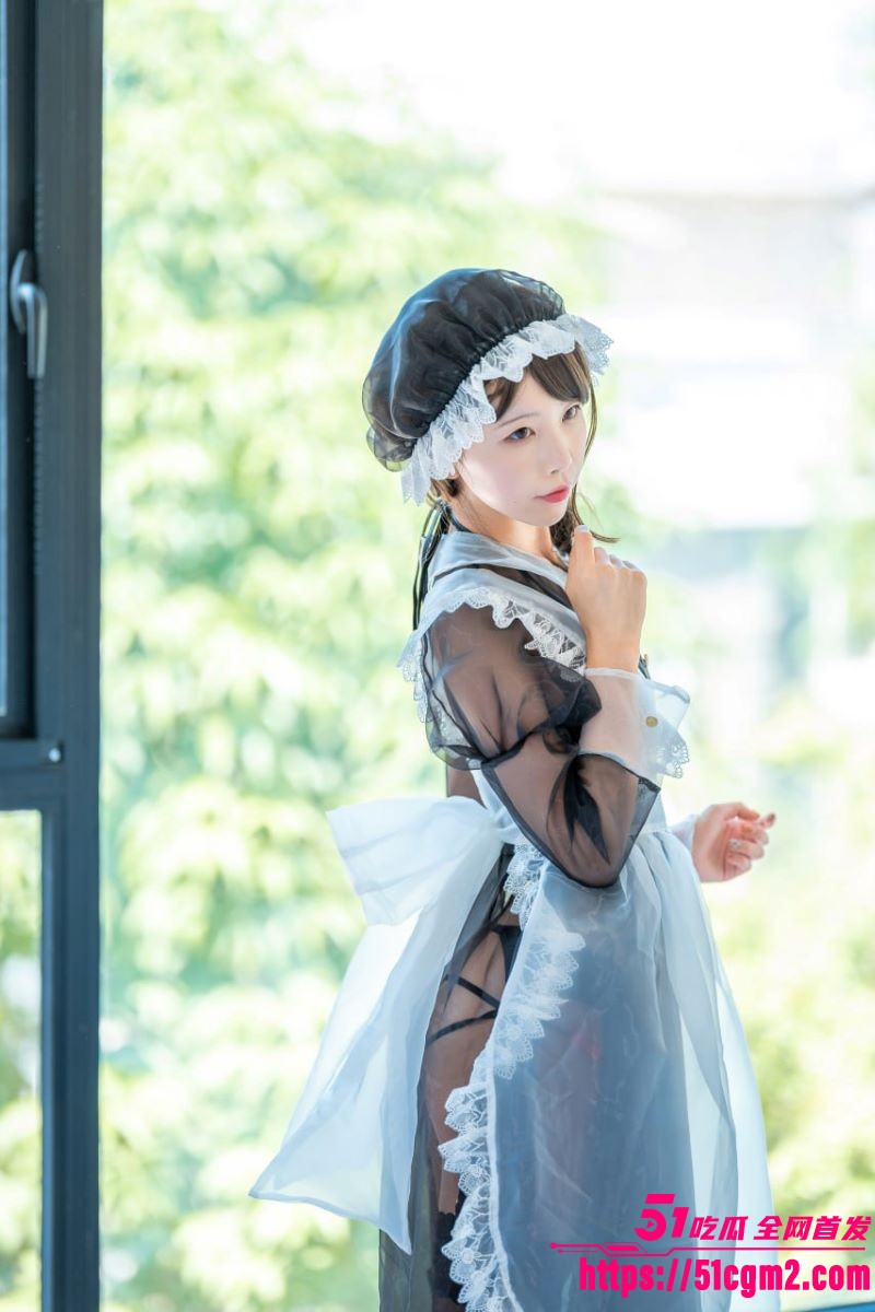 极品福利姬 水淼Aqua 透明女仆装写真 巨乳半透呼之欲出 翘臀曲线撩到骨髓 极致诱惑欲罢不能！