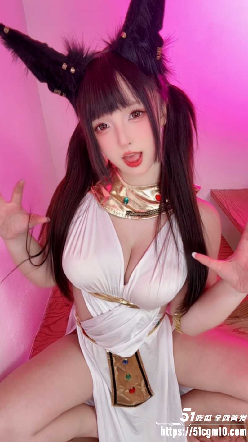 二次元福利姬 神楽坂真冬 cos埃及野猫 1