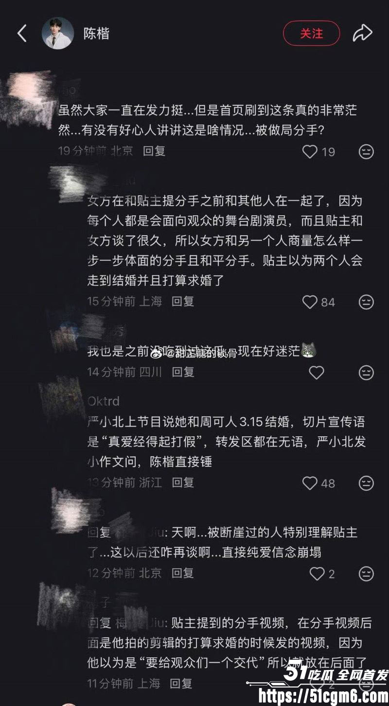 严小北被前男友陈楷怒爆出轨 31