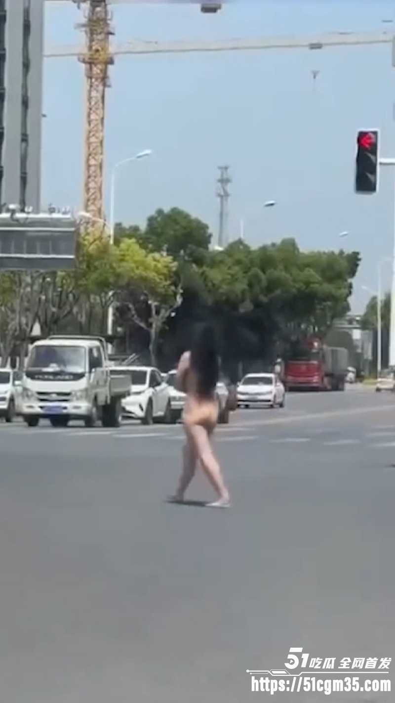 女子全裸狂奔逛街 5