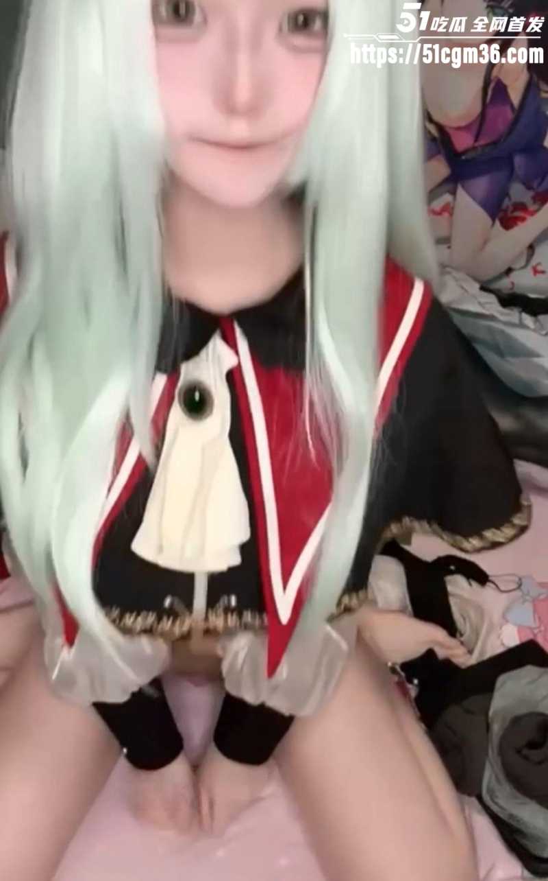 废柴少女家里蹲 Cos 女子摇滚乐队 若叶睦自慰 2