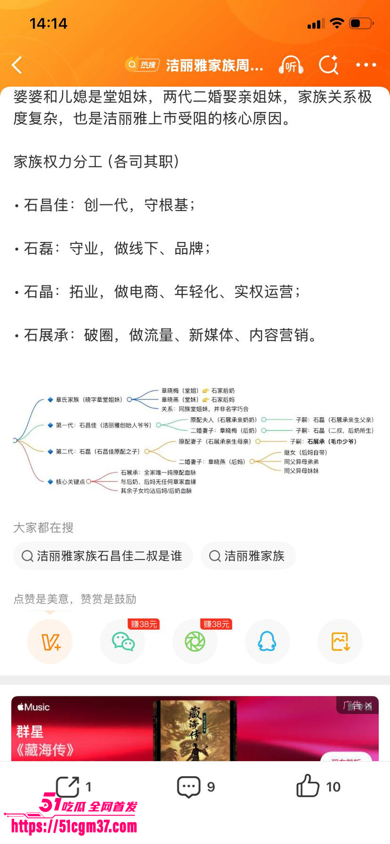毛巾家族 洁丽雅 上演豪门乱伦盛宴 15