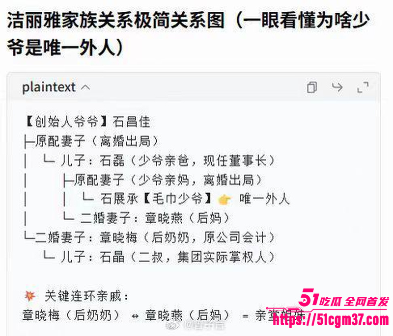 毛巾家族 洁丽雅 上演豪门乱伦盛宴 8