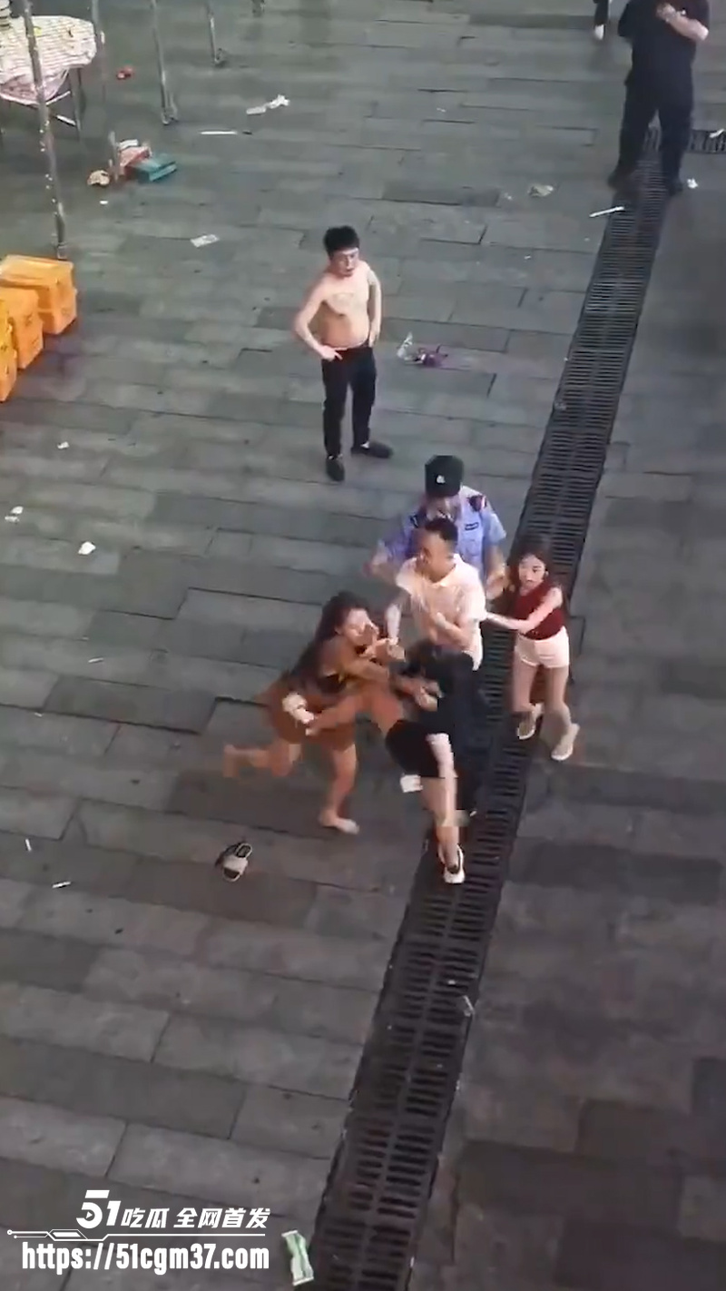 双女街头互殴 3