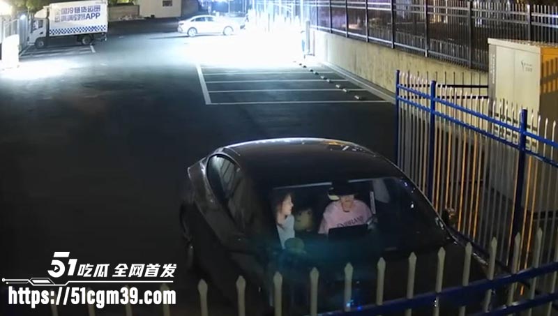 监控记录真实车震苏BA550053