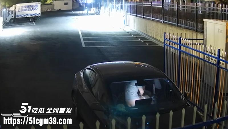监控记录真实车震苏BA550056