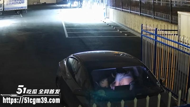 监控记录真实车震苏BA550057