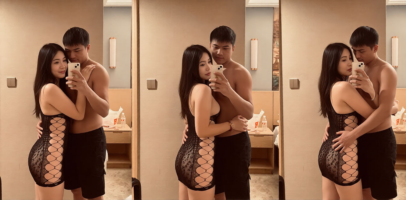 湖南超淫小情侣私拍泄密 反差母狗 黑丝网袜性感撩人 无套猛操叫声贼大