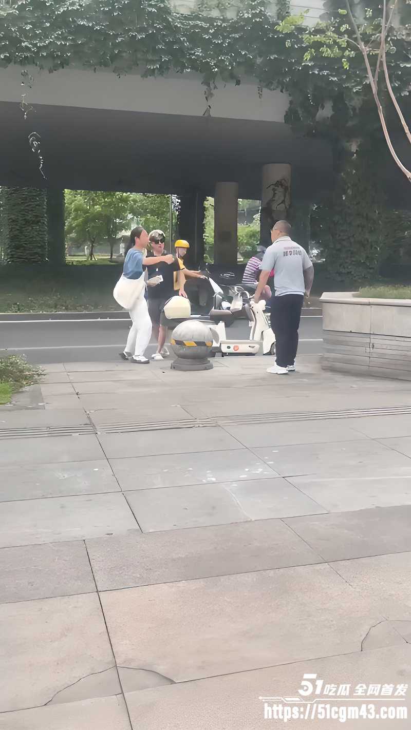 大爷街头怒怼顺丰小哥 遭其反杀锁喉 3