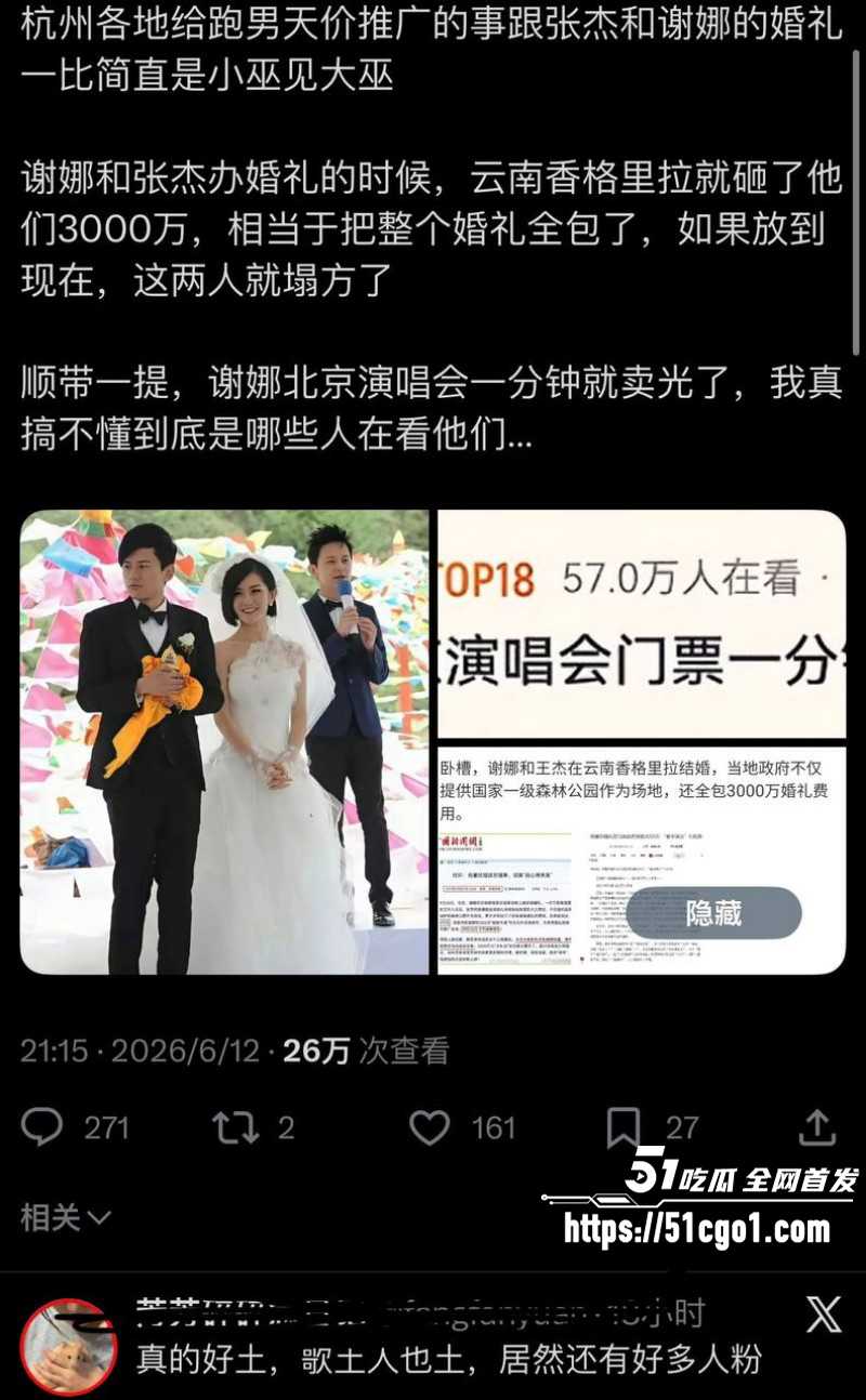 谢娜北京演唱会翻车010