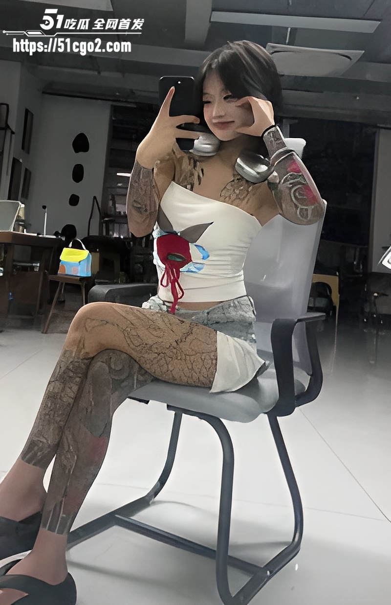广西快手纹身精神小妹 小老婆 4