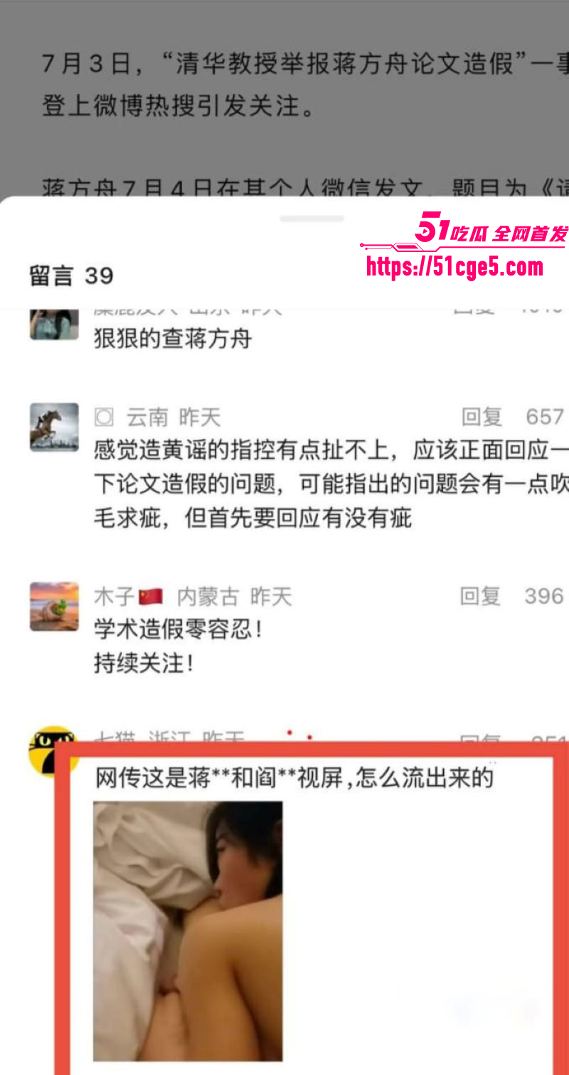蒋方舟论文造假风波升级 29