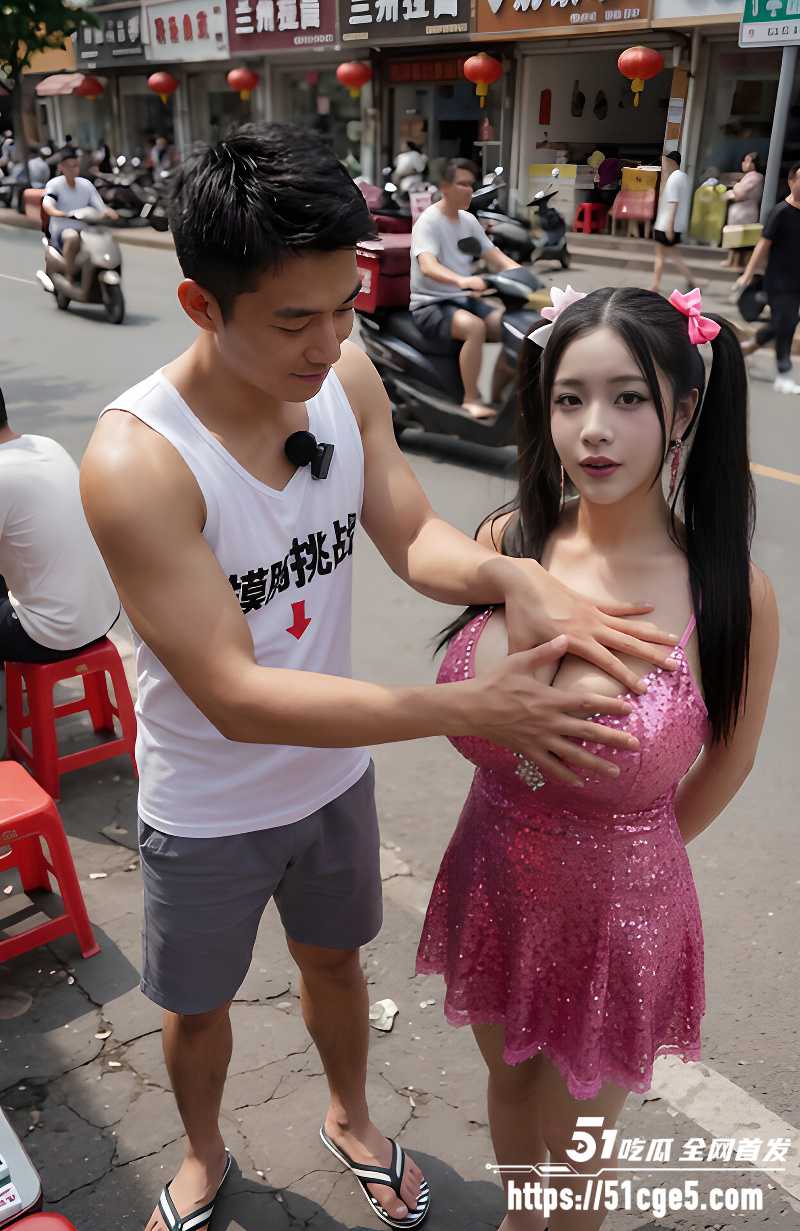 AI街头 摸胸挑战 2