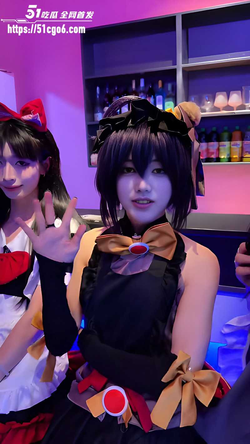 四川成都TS伪娘商业化 男娘Cosplay女仆店尺度极大 3
