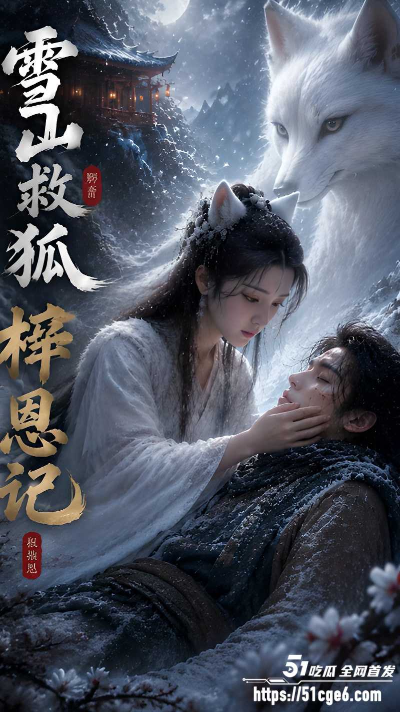 AI短剧《雪山救狐榨恩记》1-2集 狐狸报恩以身相许 身体狂榨男主色气满满！