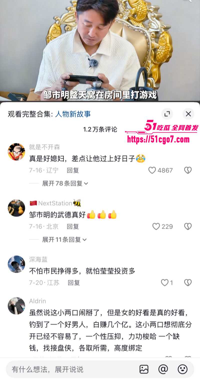 邹市明老婆冉莹颖创业亏损两亿034