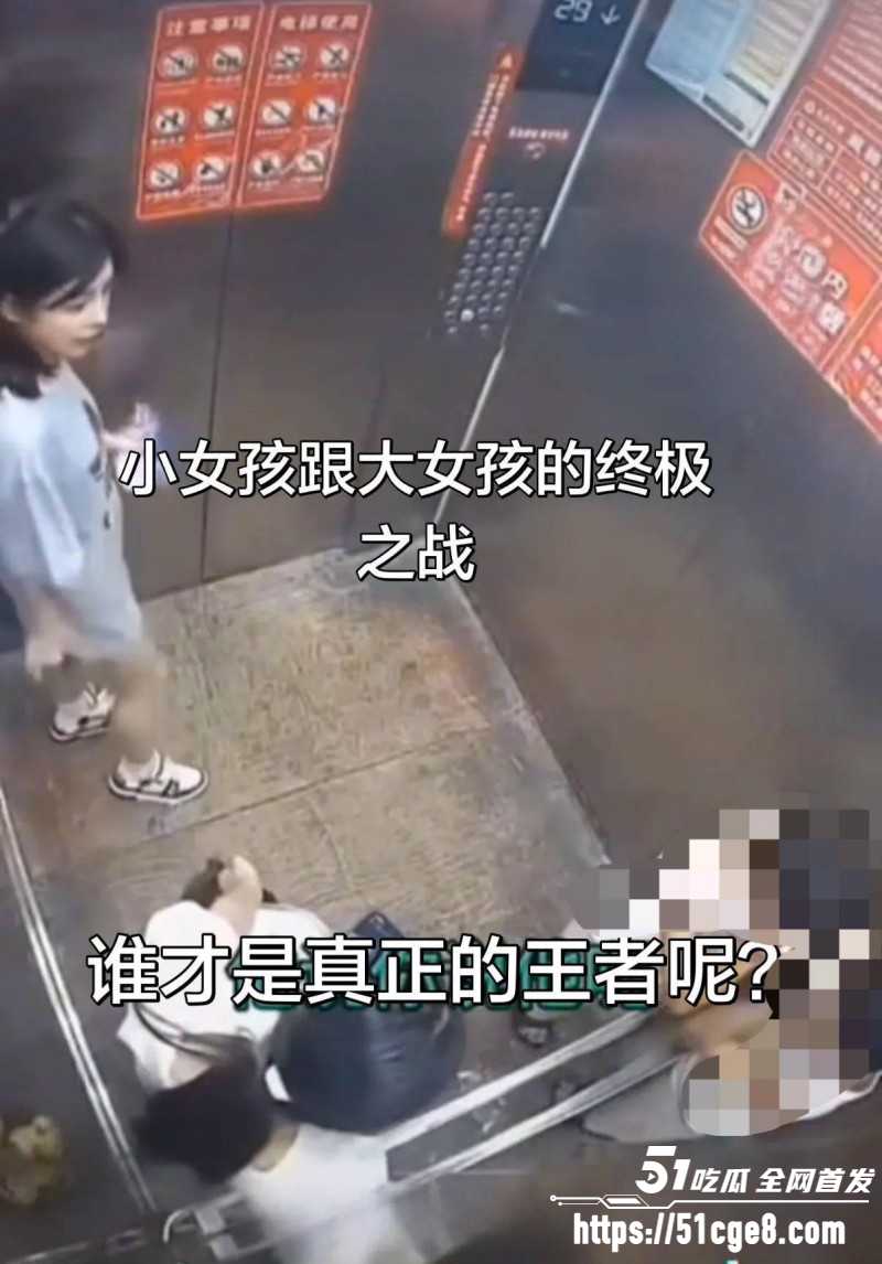 湖北仙桃电梯打人事件08