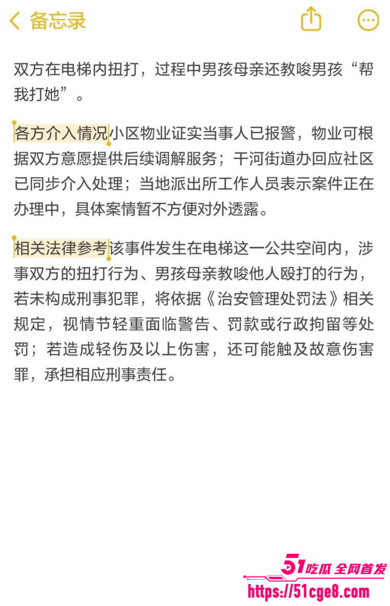 湖北仙桃电梯打人事件04