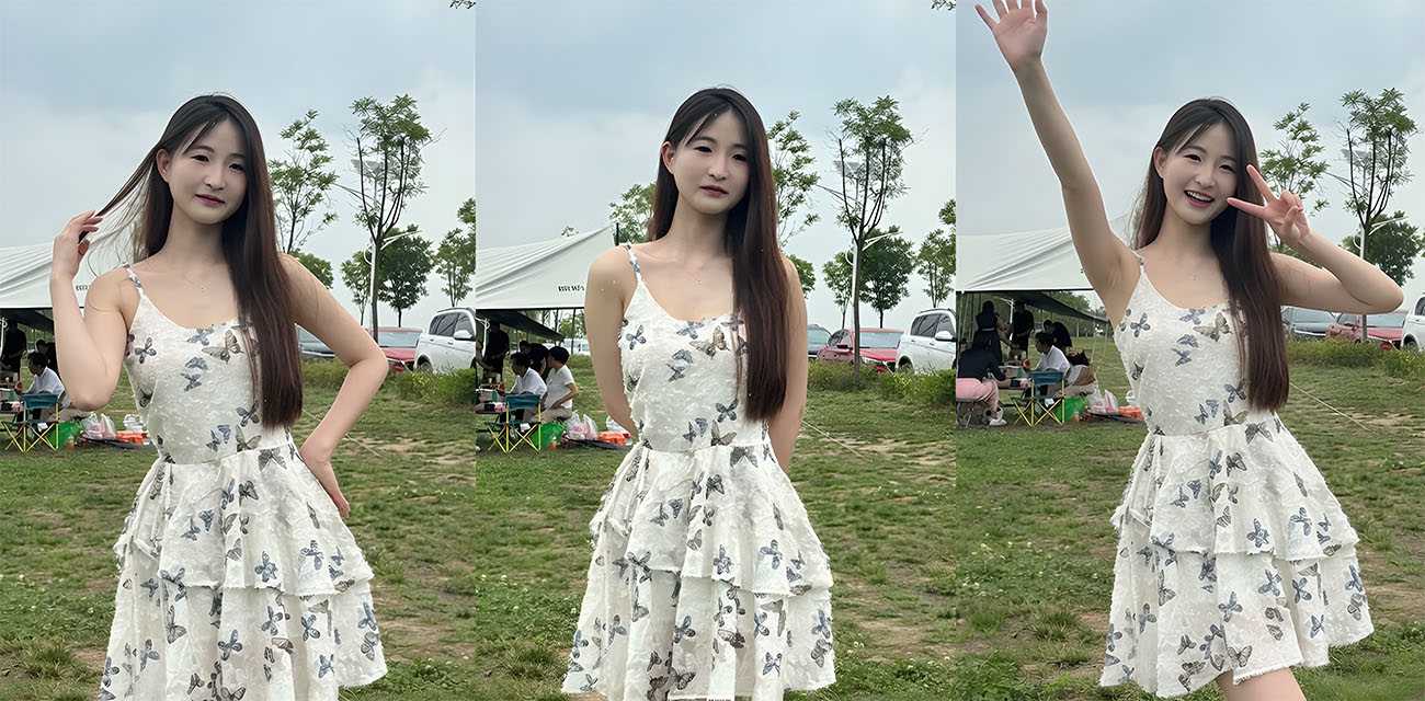 抖音网红 苳苳 高价定制 化身女仆玉指揉奶扣穴 脸穴同框反差到让人腿软！