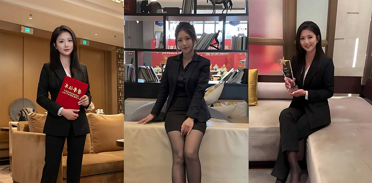 广东地产销冠 王嘉薇 五年六婚 靠陪睡大客户冲业绩 不雅视频全面曝光！