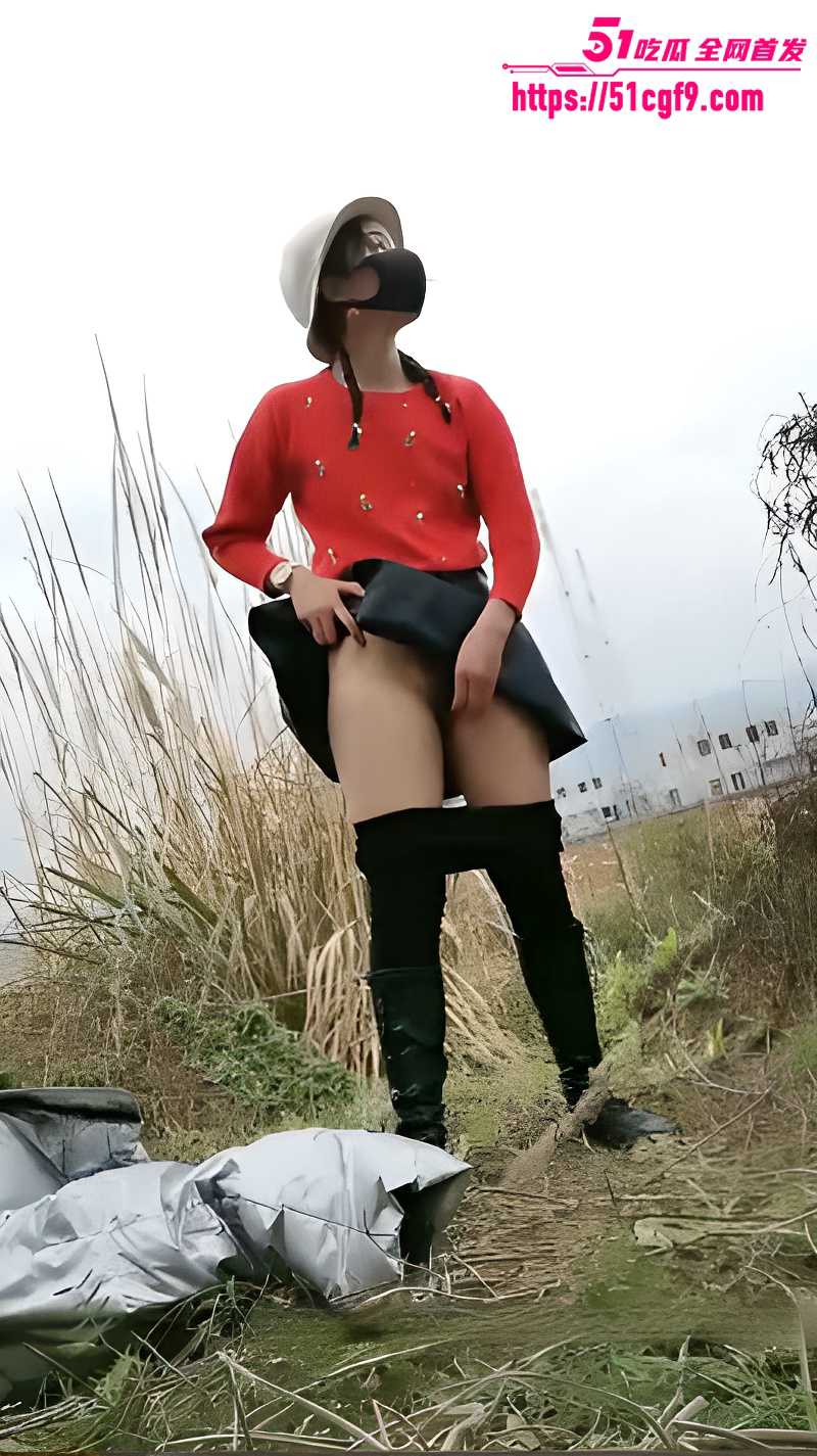 户外露出 金莲小仙女 田间直播 5