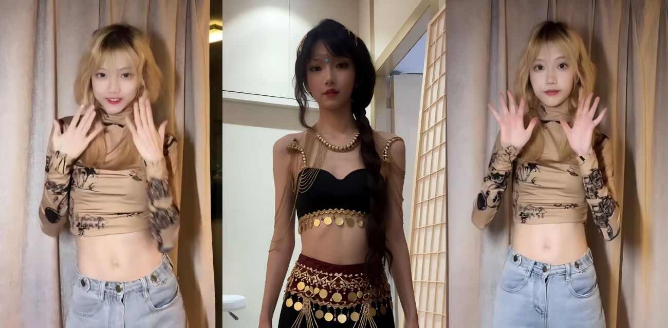 抖音网红 比奇堡名媛 贺子涵 再度爆火 开播自慰被家人发现 名场面堪称逆天！