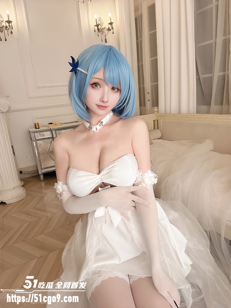 福利姬 凉凉子 cos碧蓝航线恰巴耶夫绝美写真3