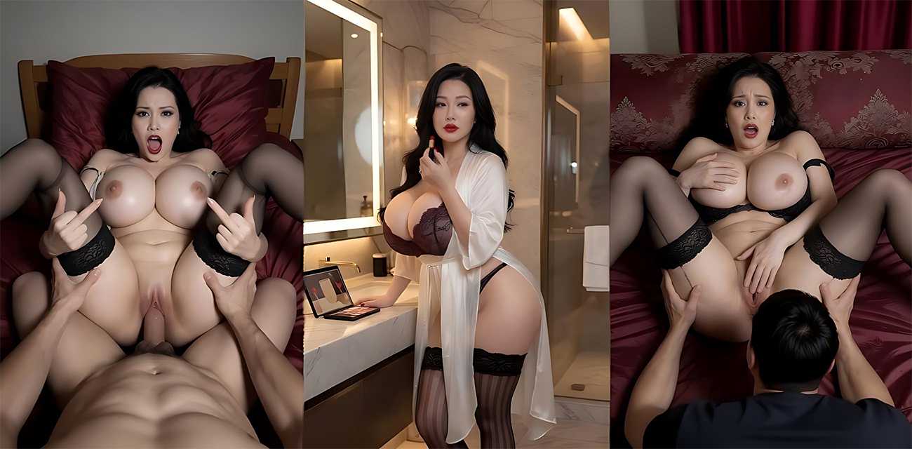 AI成人短剧 禁忌之门 中式母子乱伦情节 巨乳淫母勾引儿子对其内射！